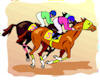 video horse racing fundraiser